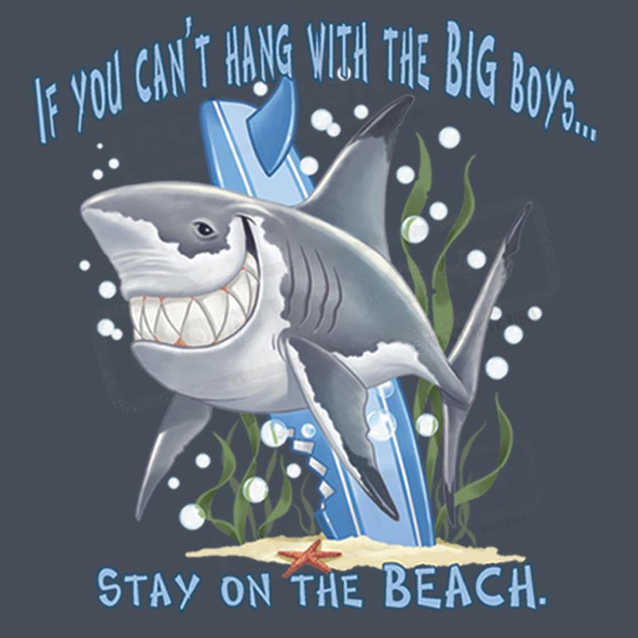 Fierce Shark Beach Vibes T-Shirt Transfer - Pack of 25