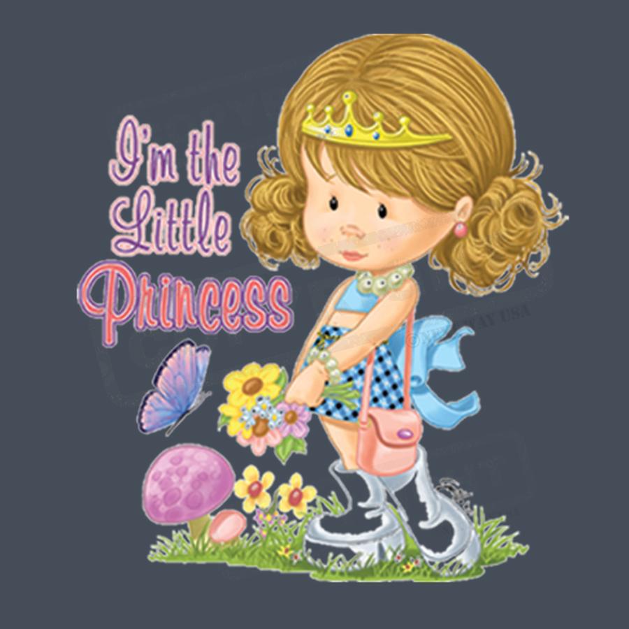 Cute Little Princess Screen Transfer - Pack of 25