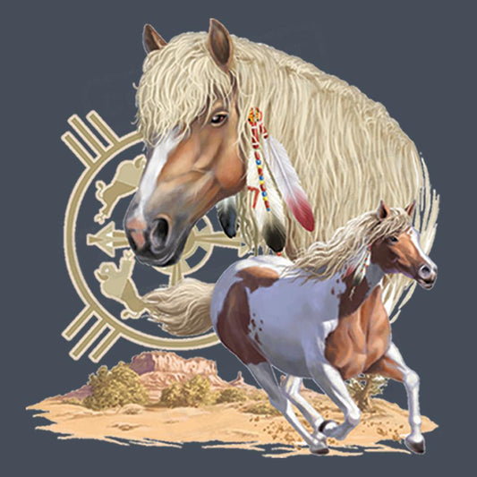 Majestic Horse Spirit Screen Transfer Design - Pack of 25