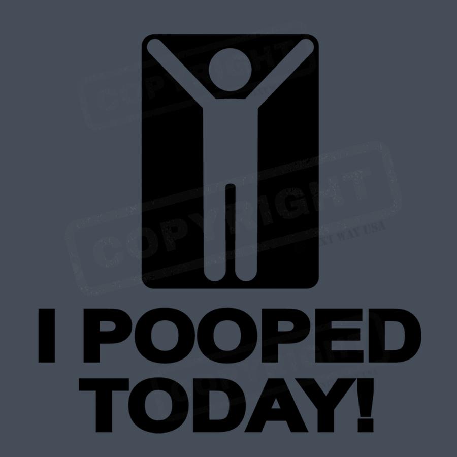 Fun "I Pooped Today" Screen Transfer - Pack of 25