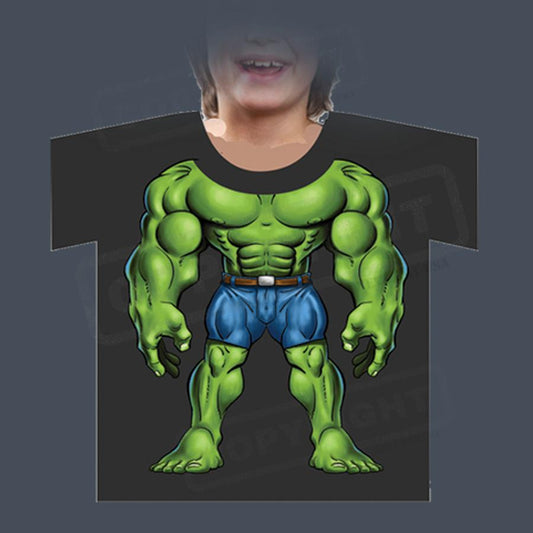 Muscular Green Monster T-Shirt Design - Pack of 25