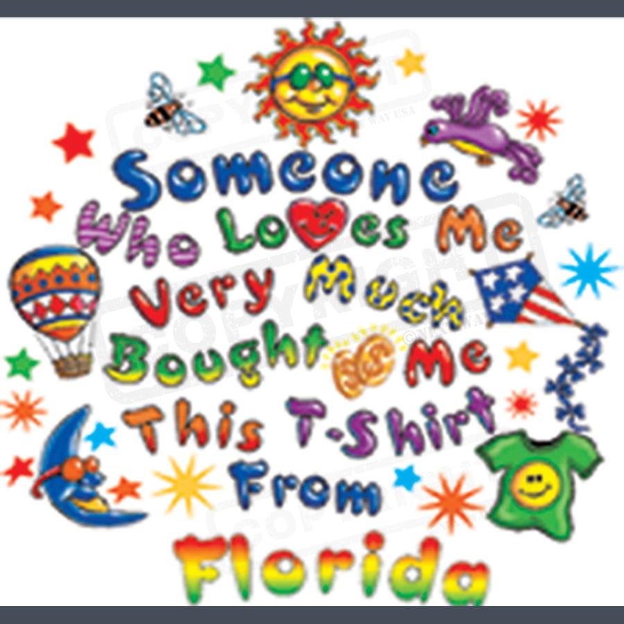 Fun Florida Souvenir Screen Transfer Design - Pack of 25