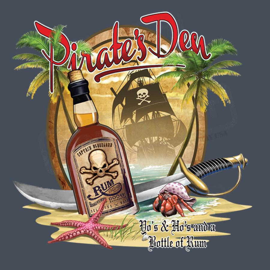 Pirate's Den Rum Adventure Design - Pack of 25