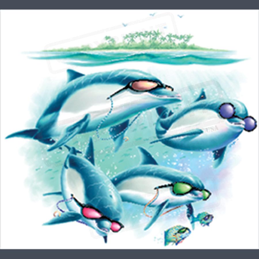 Playful Dolphins Underwater Adventure - Pack of 25