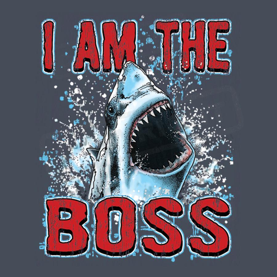 Shark Boss Screen Transfer Design - Pack of 25