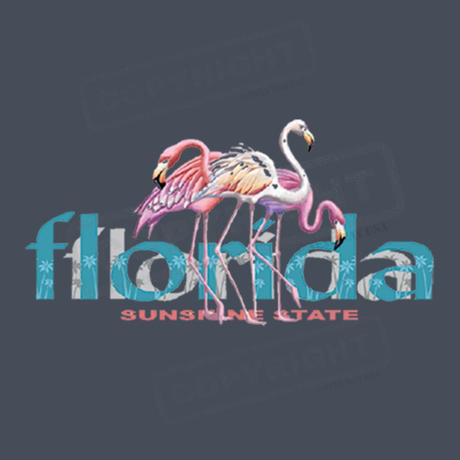 Florida Flamingo Sunshine State Design - Pack of 25