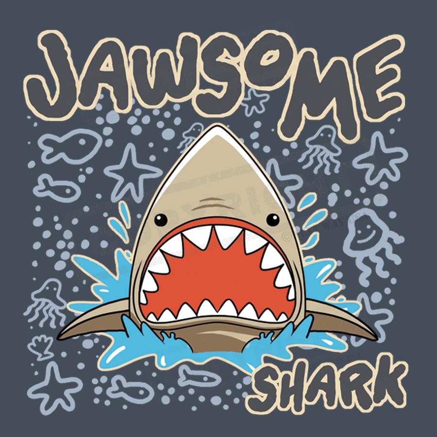 Jawsome Shark Screen Transfer Design - Pack of 25