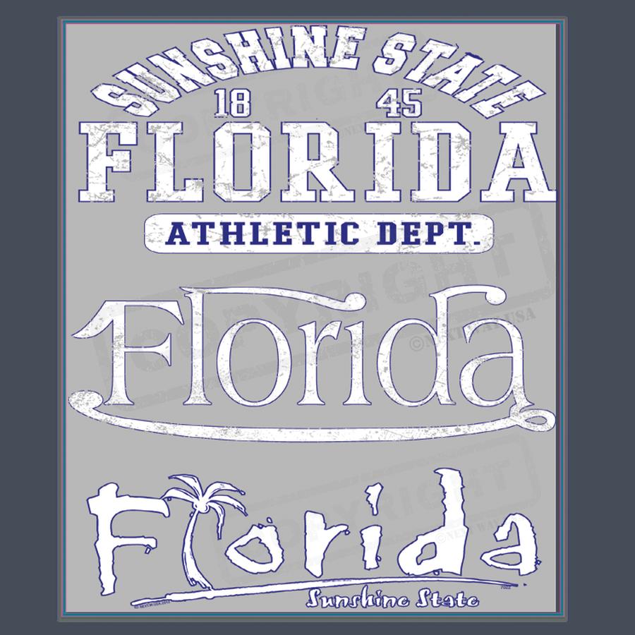 Florida Athletic Dept Vintage Design - Pack of 25