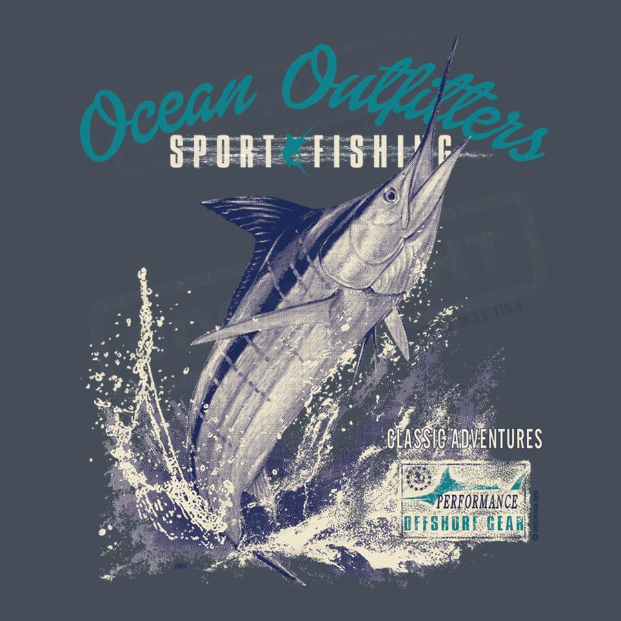 Ocean Outfitters Sport Fishing Design - Pack of 25