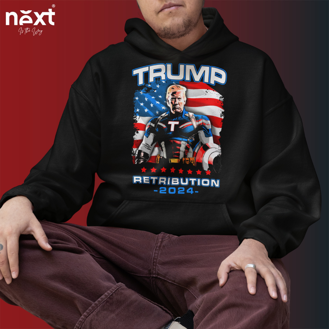 Trump 'Retribution' Shirt Trump Avengers Shirt Funny Trump Captain America Trump