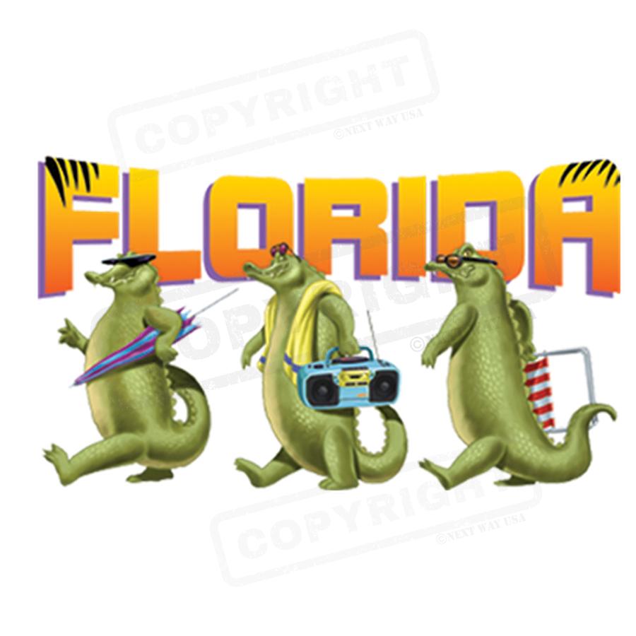 Cool Florida Crocodile Beach Party Design - Pack of 25