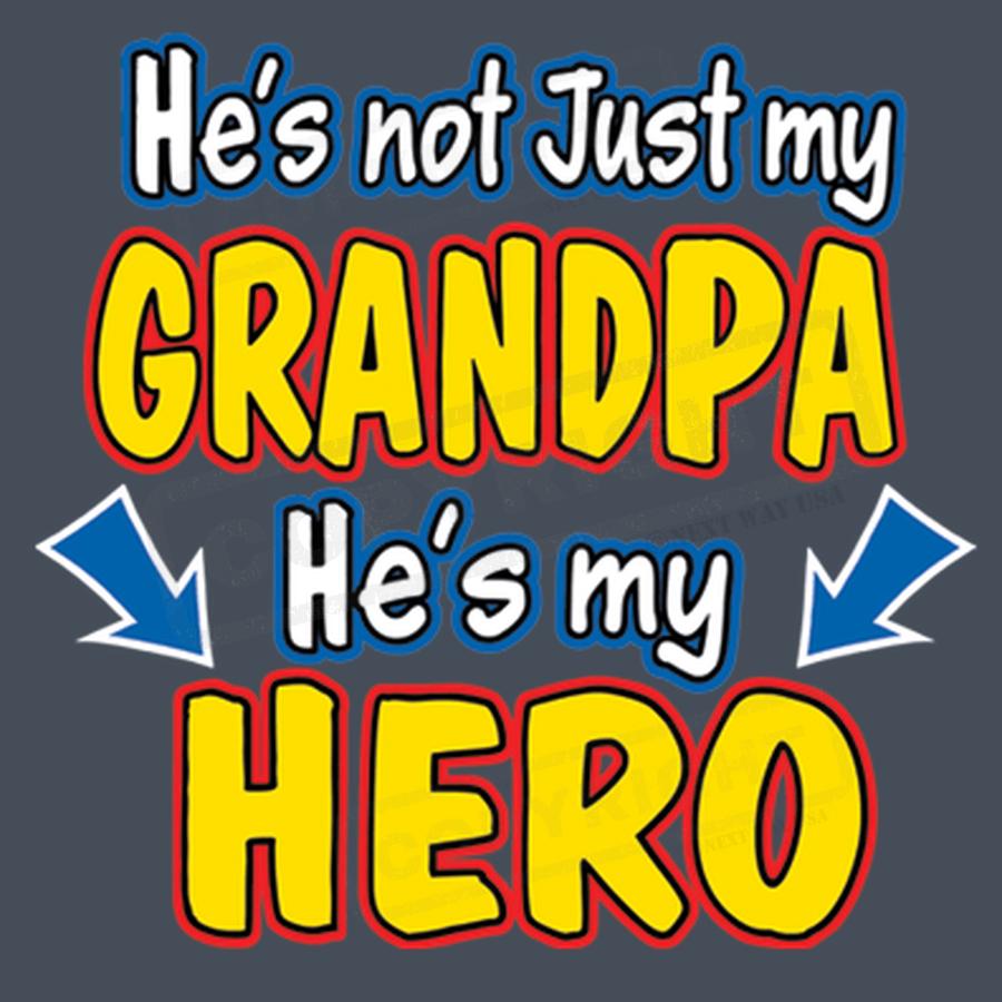 Grandpa Hero Screen Transfer Design - Pack of 25