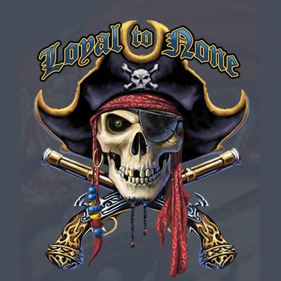 Pirate Skull Design Screen Transfer - Pack of 25