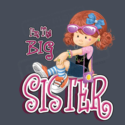 Big Sister Fun Character Screen Transfer - Pack of 25