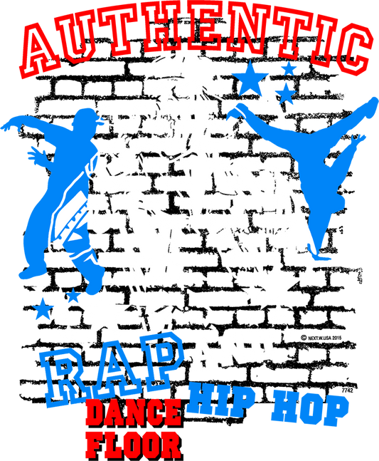 Vibrant Hip Hop Dance Floor Graphic - Pack of 25