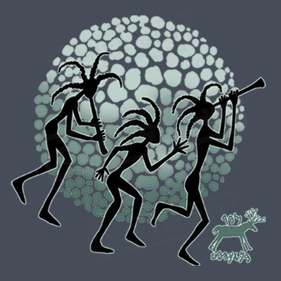 Tribal Dance Screen Transfer Art - Pack of 25