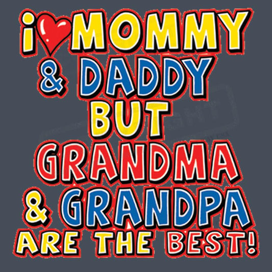 Cute Grandparents Love Screen Transfer Design - Pack of 25