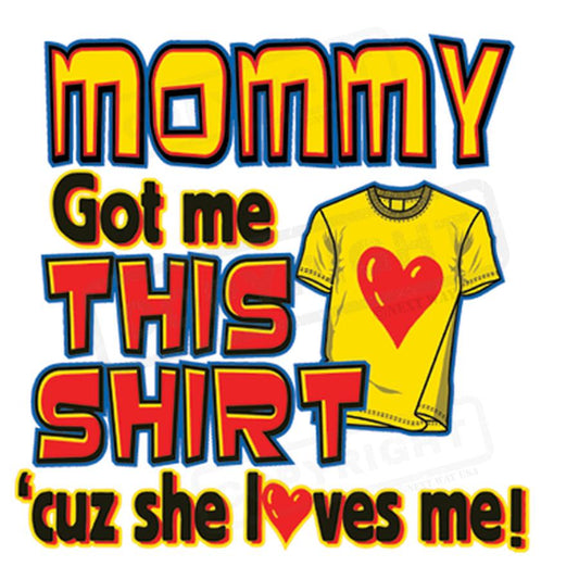 Cute Mommy Gift Shirt Transfer - Pack of 25