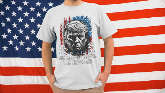 Trump 2024 Shirt The Man, The Legend, The President Trump Mugshot Trump Survived